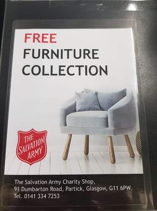 Salvation army furniture collection