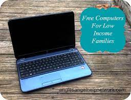 free laptops for low income families application form