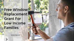 free window replacement for low income families